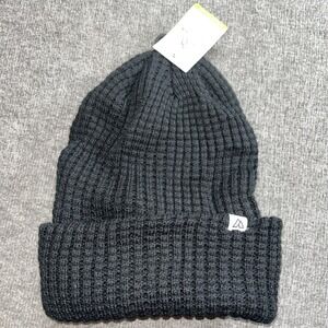 Alpine Design Women's Slouchy Waffle Beanie Hat,‎ One Size, black NWT